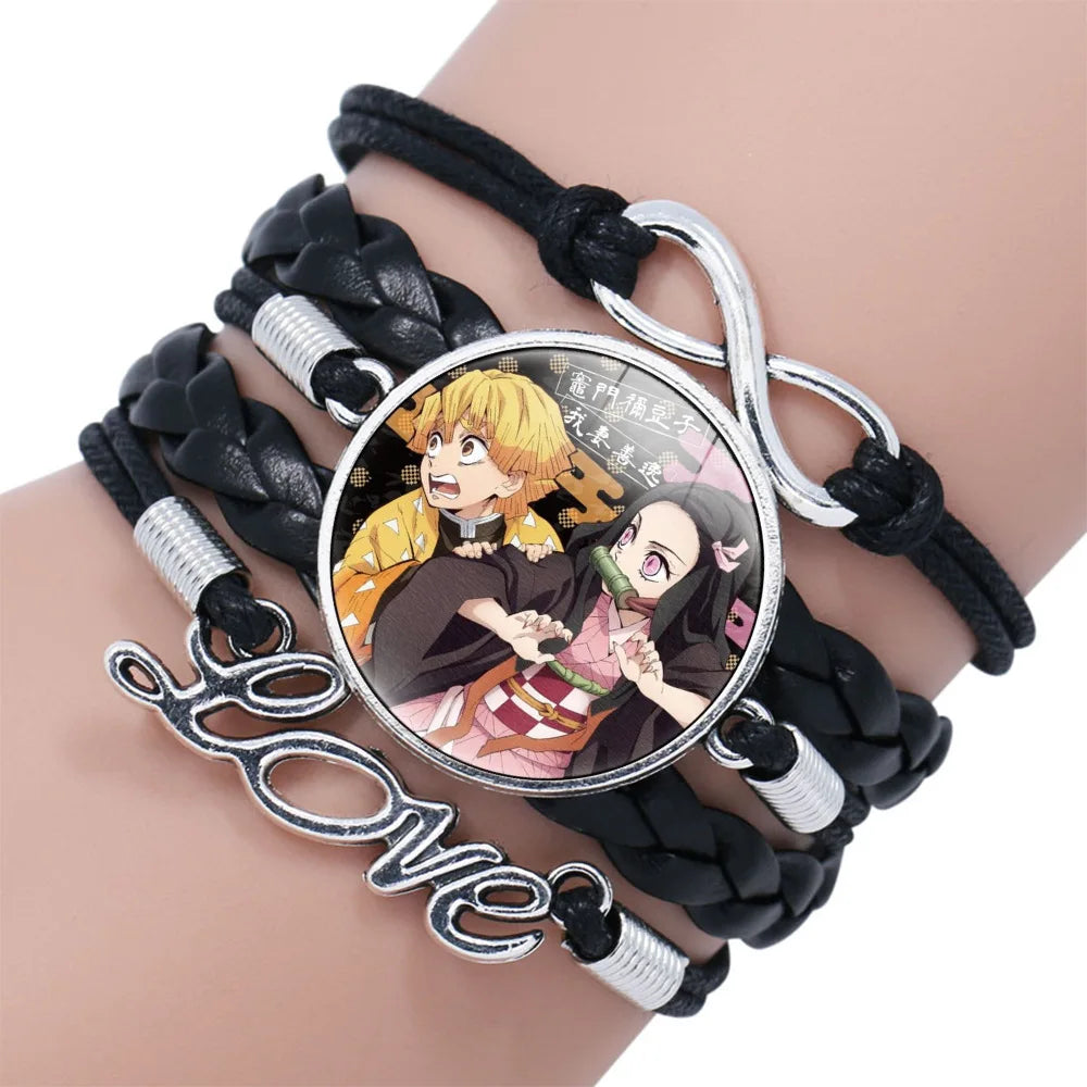 Anime Demon Slayer Braided Bracelet