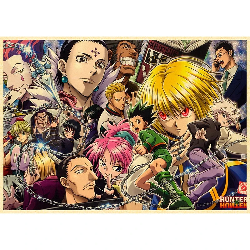 Hunter X Hunte Anime Poster