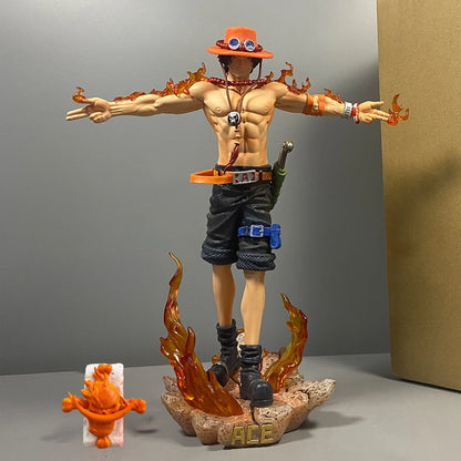 28cm Anime Ace Figure Portgas D Ace