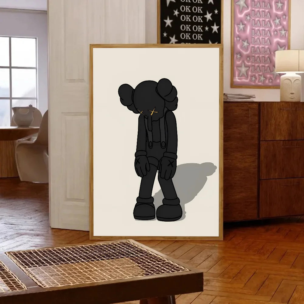 Graffiti Violent Teddy Bear Poster