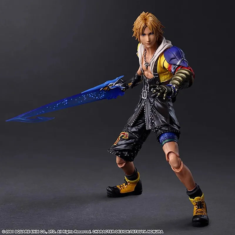 25CM NEW Anime Play Arts TIDUS Final Fantasy X Pvc Action Figure