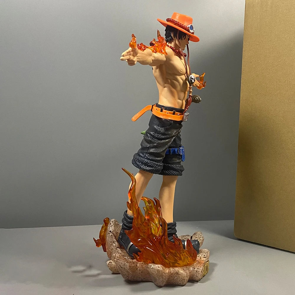 28cm Anime One Piece Ace Figure Portgas D Ace