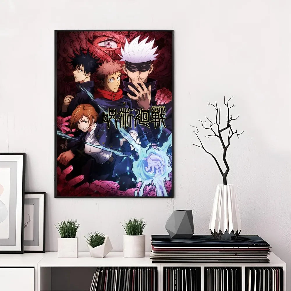 1PC Ujutsu Kaisen Anime Poster