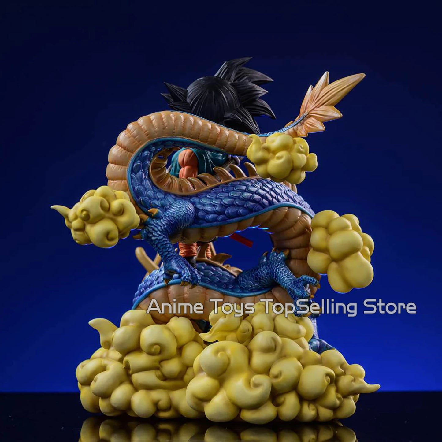 16cm Dragon Ball Z Figure 30th Anniversary Commemoration Shenron Goku Action Figure