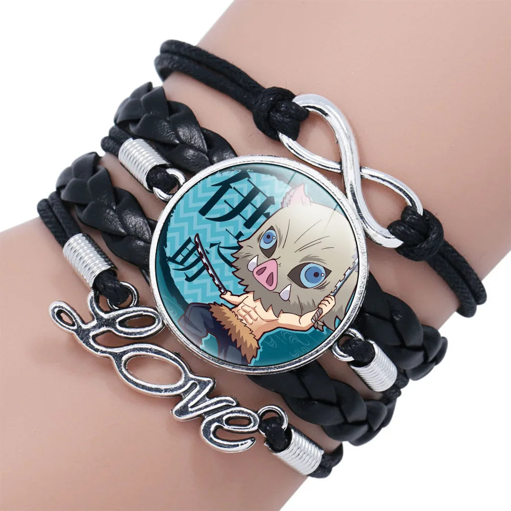 Anime Demon Slayer Braided Bracelet