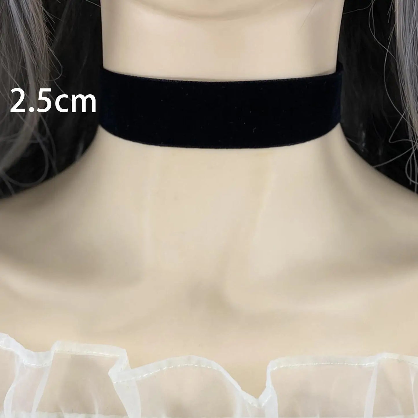 Gothic Style Black Velvet Choker Necklaces