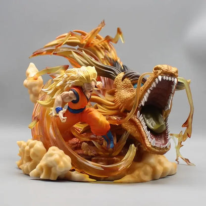 21.5cm Super Saiyan Son Goku Dragon
