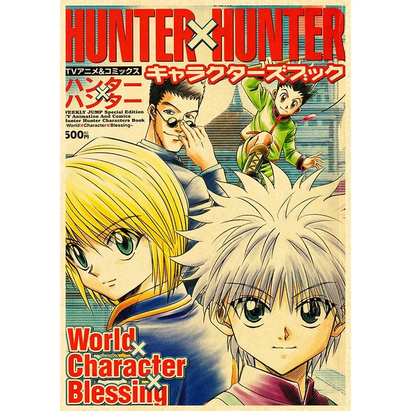 Hunter X Hunte Anime Poster