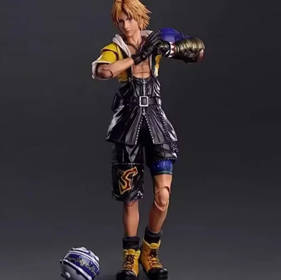 25CM NEW Anime Play Arts TIDUS Final Fantasy X Pvc Action Figure