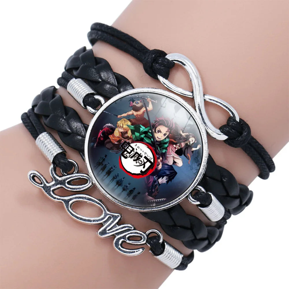 Anime Demon Slayer Braided Bracelet