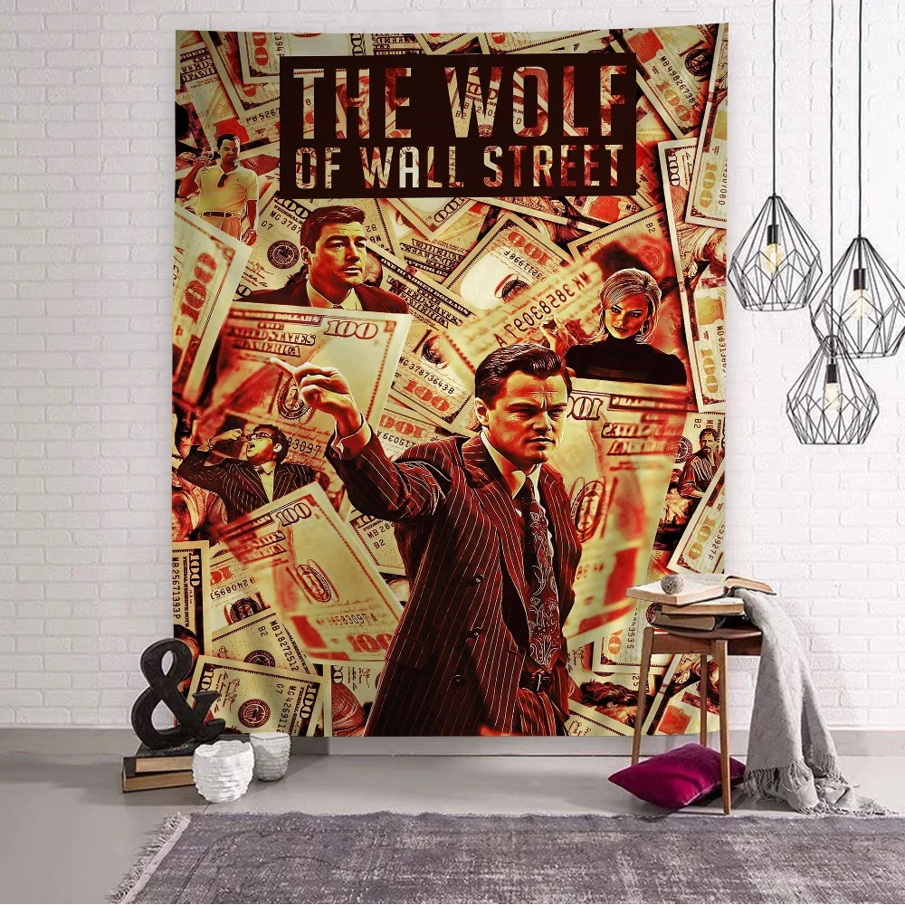 Abstract Graffiti Art The Wolf of Wall Street