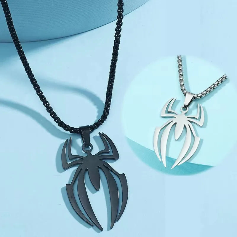 Superhero Spider Logo Cosplay Necklace