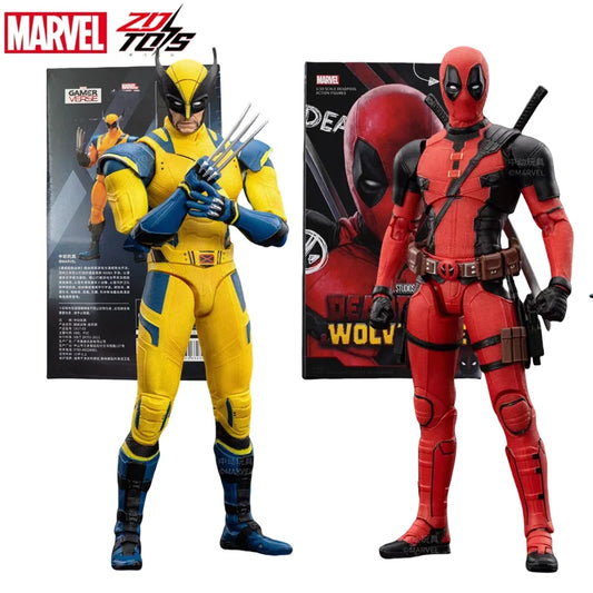 ZD Toys Deadpool & Wolverine Action figures Deadpool Boxed Wolverine