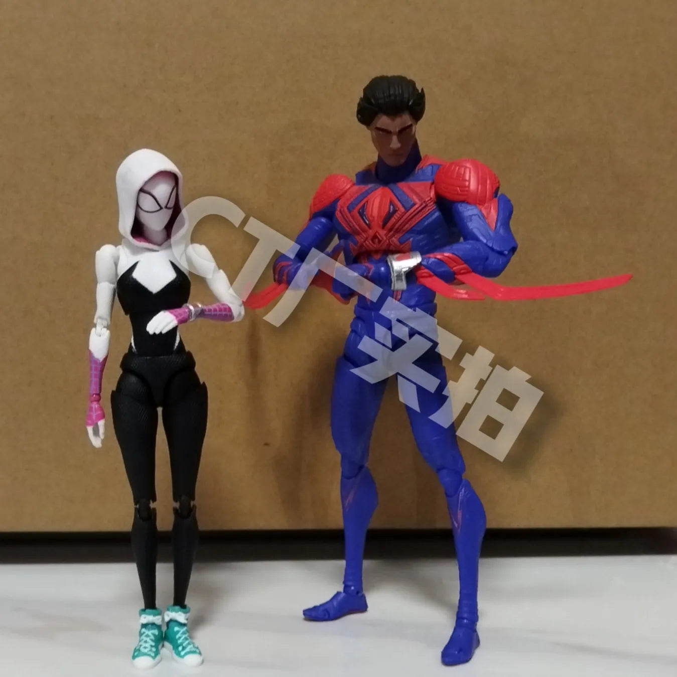 17CM Spider-Man 2099 Shf S.H.Figuarts CT Spider-Man Across The Spider-Verse Part One Action Figures