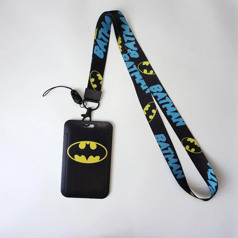 Anime Credential HolderCool Keychain Lanyard For Keys ID Card Sleeve Badge Holder Cartoon Keyring Neck