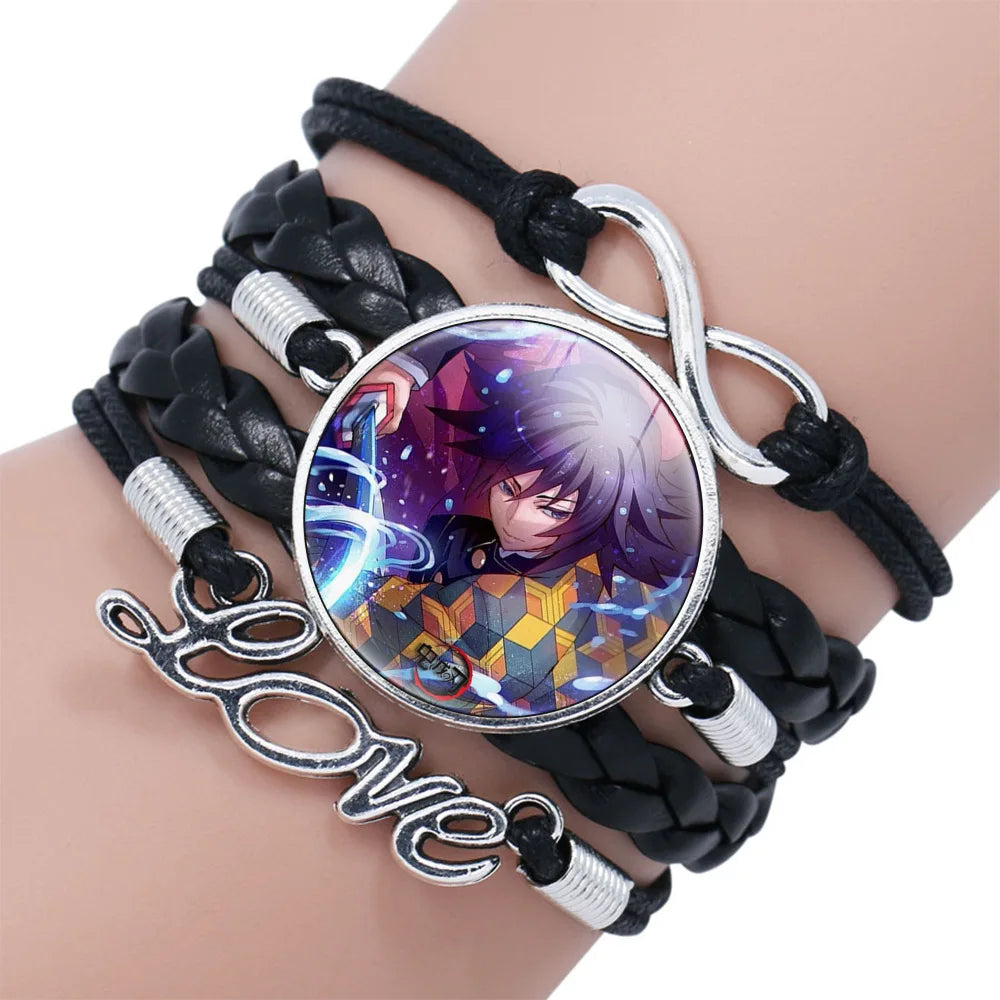 Anime Demon Slayer Braided Bracelet