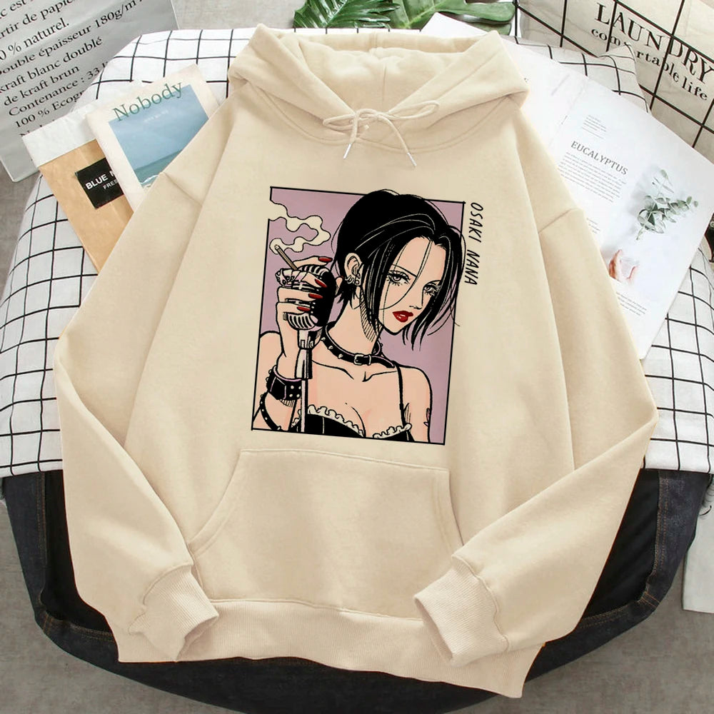 Nana Anime hoodies top vintage sweatshirts