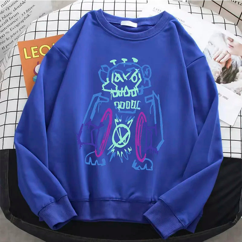 fashion  Anime Jinx Arcane Hoodie eatshirt Fans Gift tops