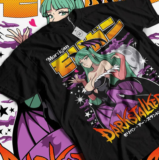 Morrigan Aensland T-shir Darkstalkers Shirt