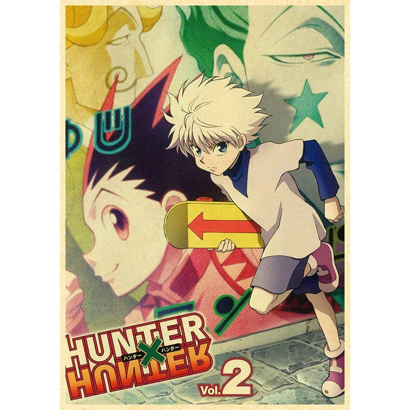 Hunter X Hunte Anime Poster