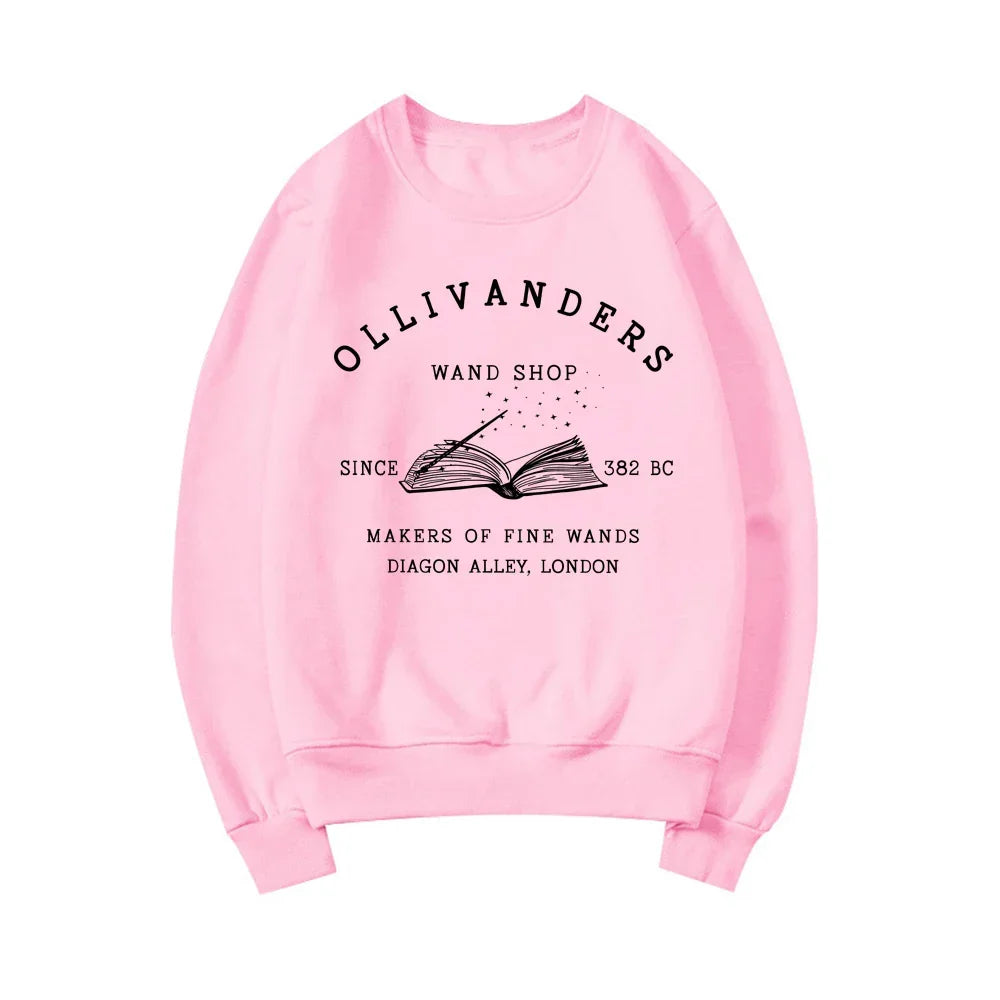 Wizard Book Shop Sweatshirt HP Sweater Magic Wizard Hoodies