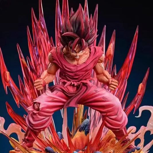 25cm/9.8in Anime Dragon Ball Z Figure Kaiouken Goku Figure