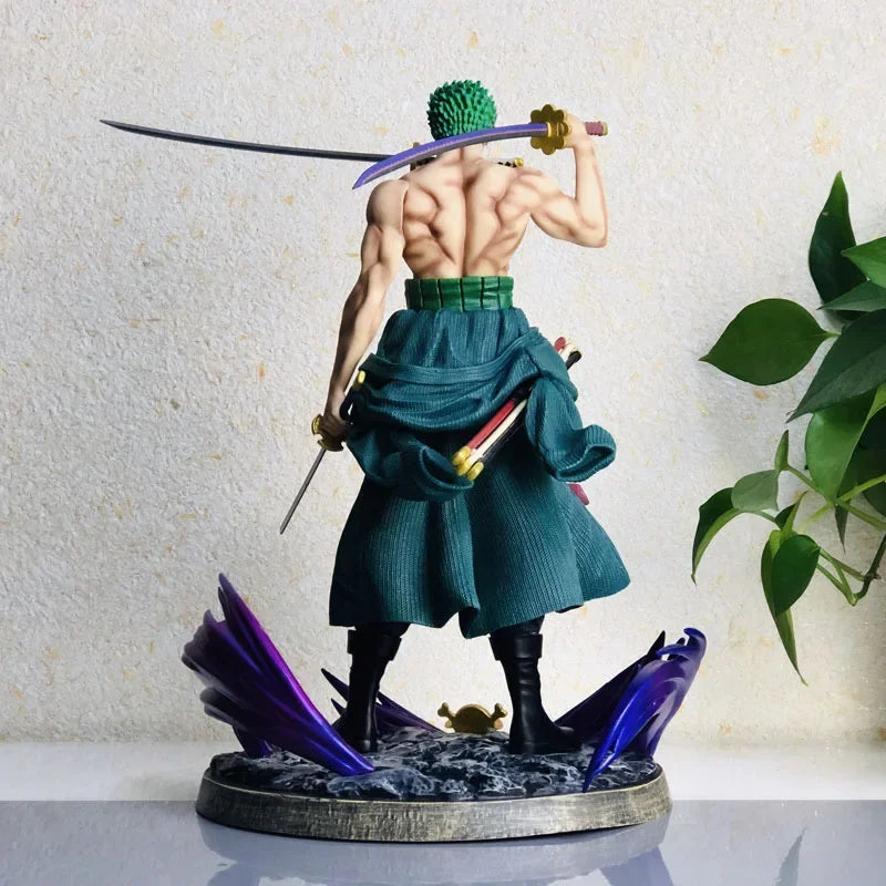 35cm One Piece Anime Figures Roronoa Zoro