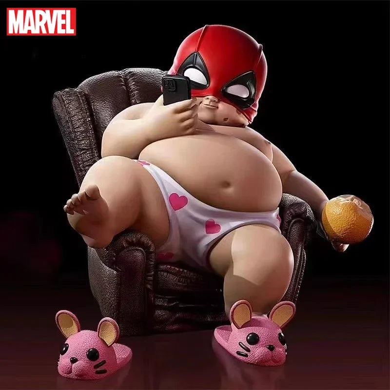 Marvel Avengers Deadpool Iron Man Fat Boy Figure