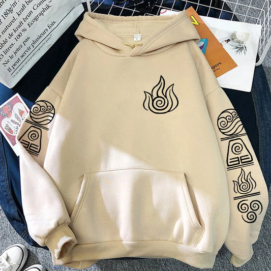 Avatar The Last Airbender Harajuku Anime Hoodie