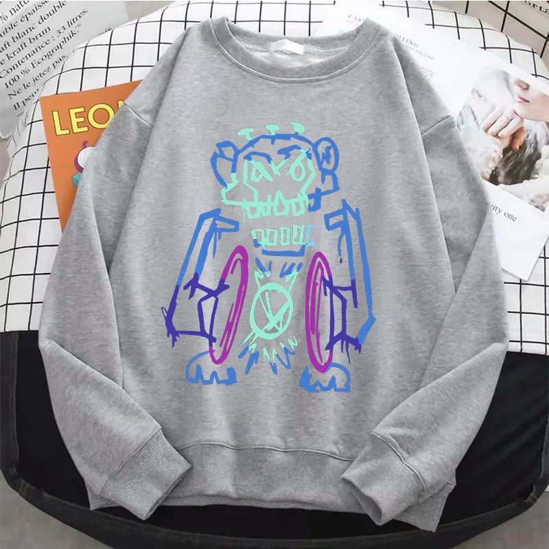 fashion  Anime Jinx Arcane Hoodie eatshirt Fans Gift tops