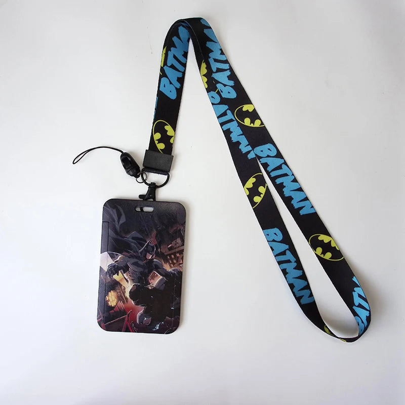 Anime Credential HolderCool Keychain Lanyard For Keys ID Card Sleeve Badge Holder Cartoon Keyring Neck