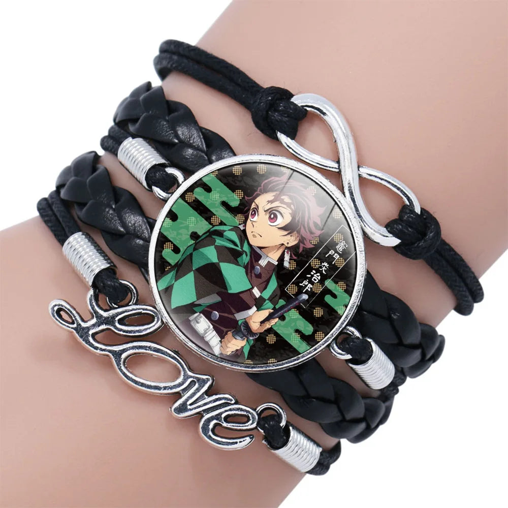 Anime Demon Slayer Braided Bracelet