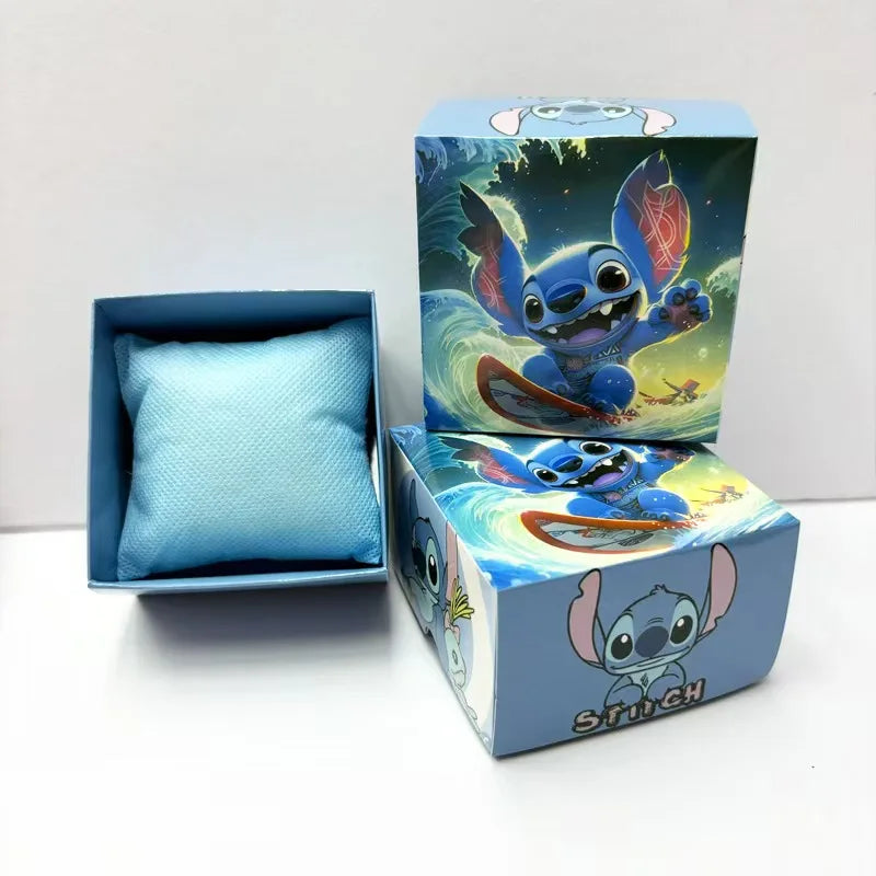 Anme Stitch Pointer Quartz Watch with Box Kawaii Stitch