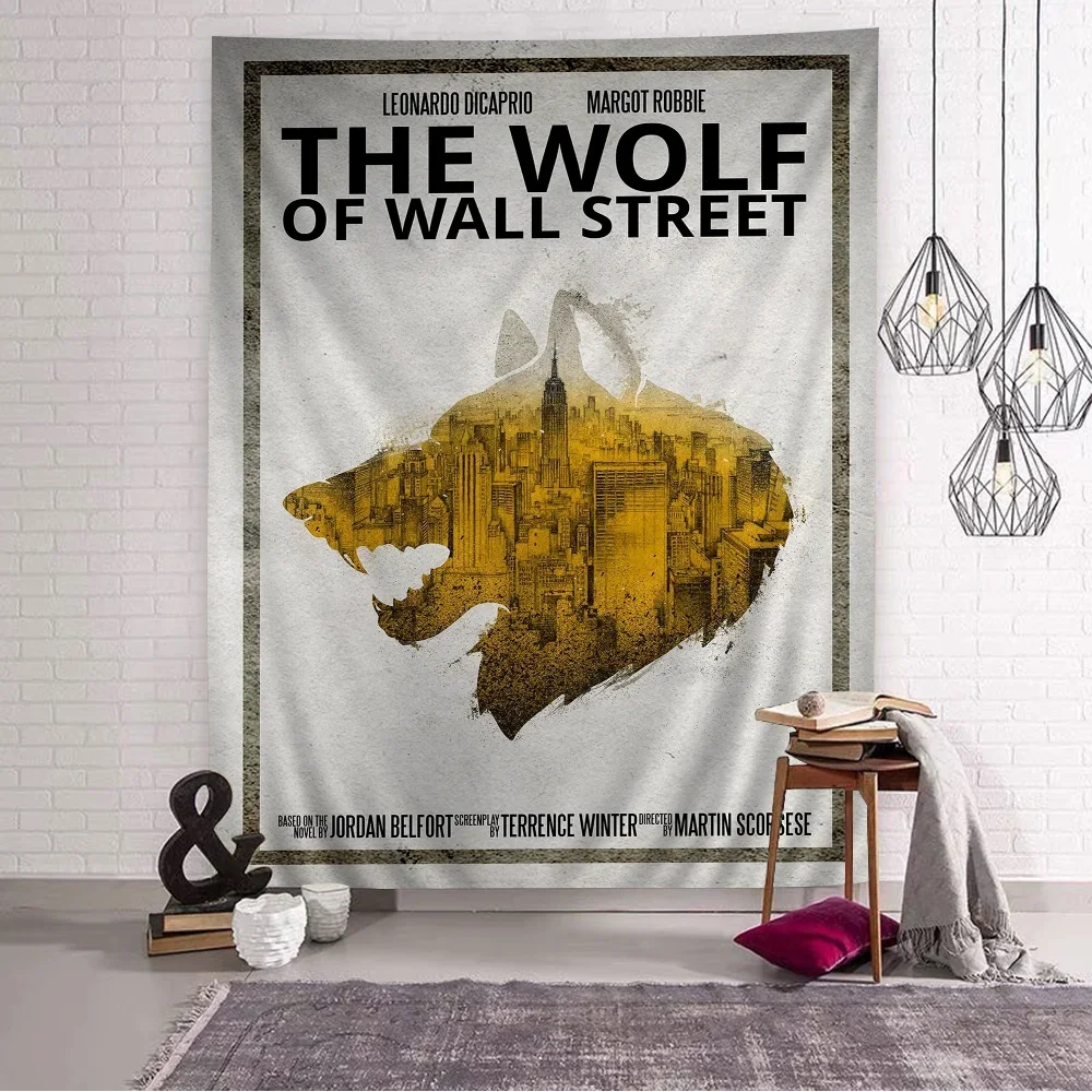 Abstract Graffiti Art The Wolf of Wall Street