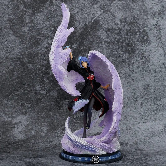 38CM GK Konan Action Figure Akatsuki Paper Rain Statue