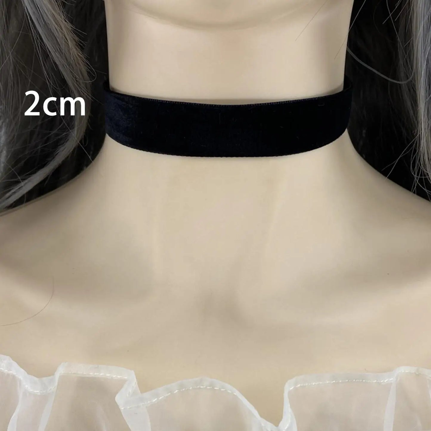 Gothic Style Black Velvet Choker Necklaces