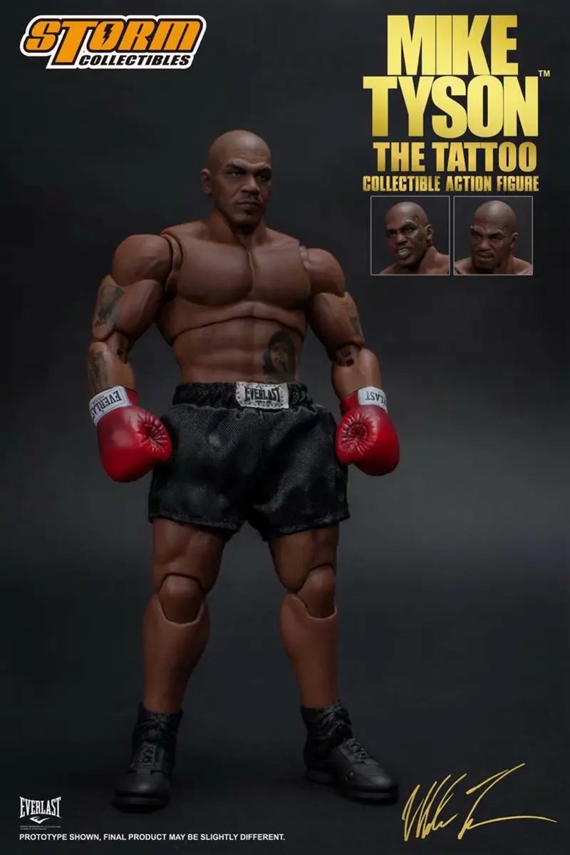 3 Head Face Storm Toys Boxing Boxer Champion Mike Tyson