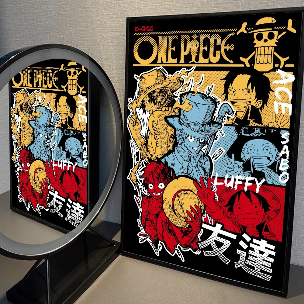 Hot One Anime P-Piece Whitepaper Poster