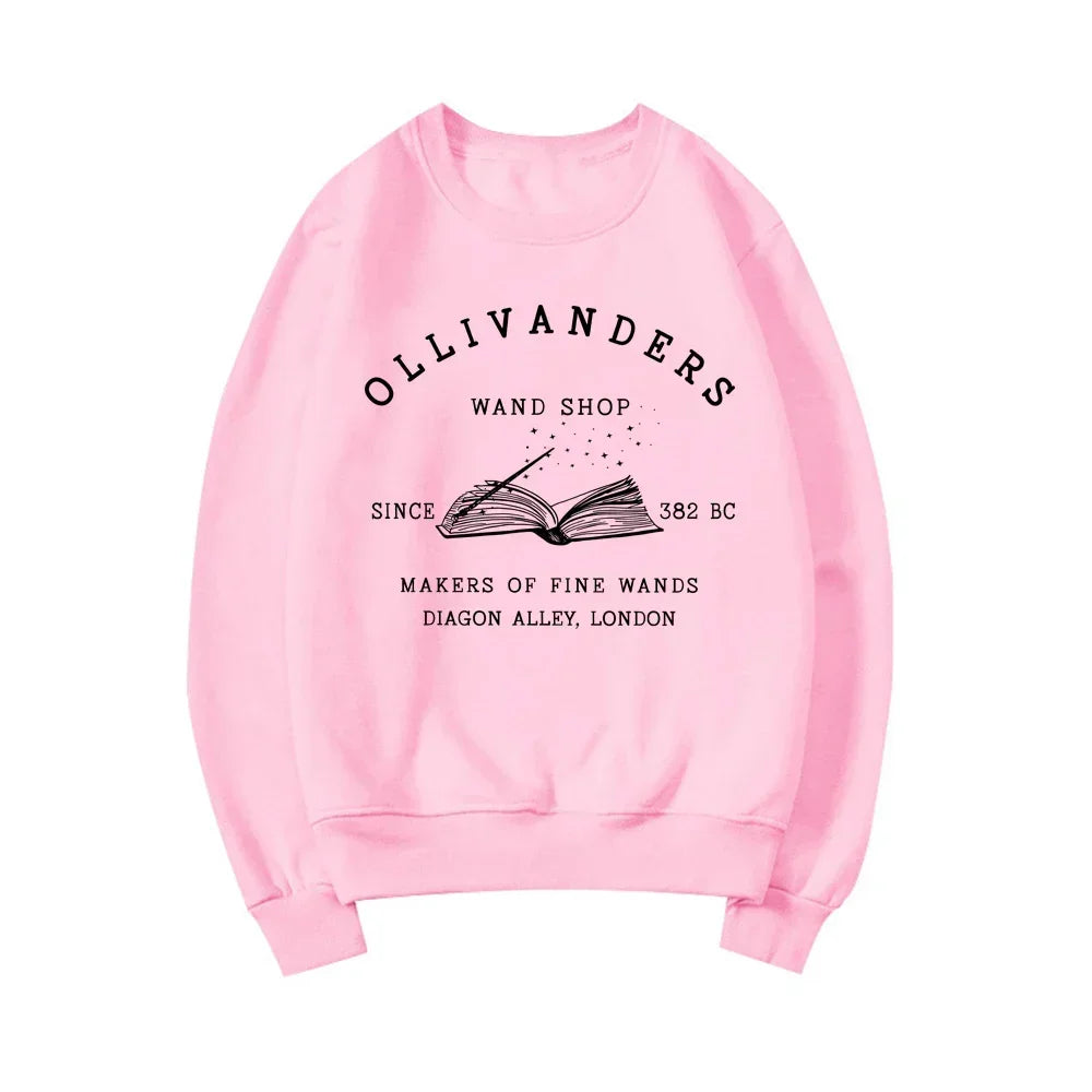 Wizard Book Shop Sweatshirt HP Sweater Magic Wizard Hoodies