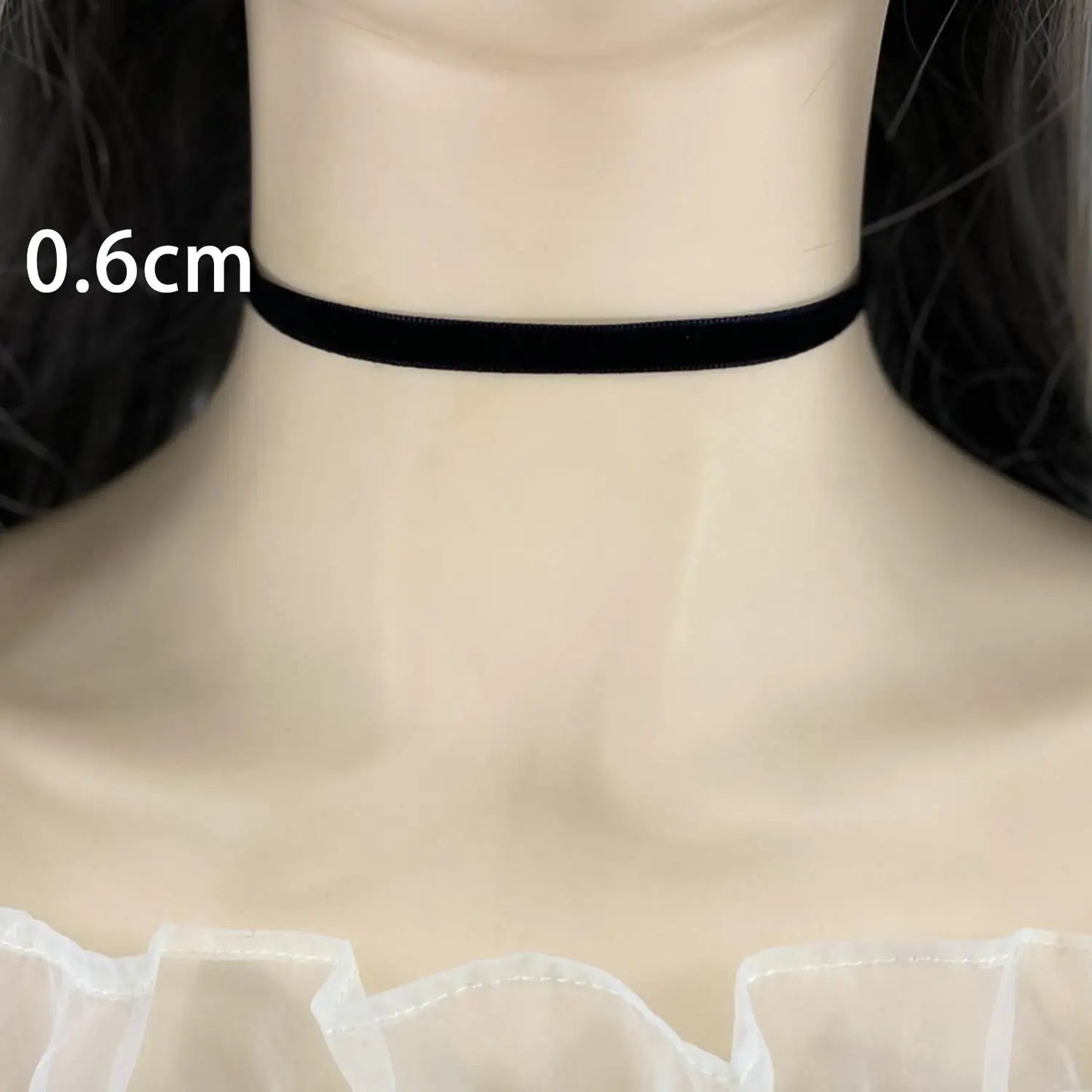 Gothic Style Black Velvet Choker Necklaces