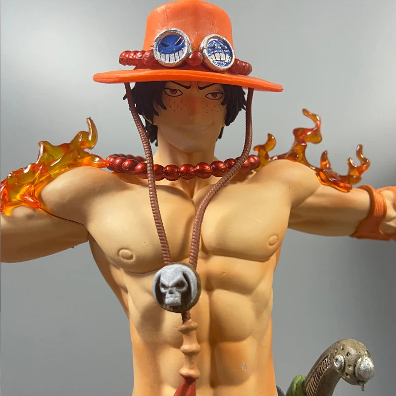 28cm Anime One Piece Ace Figure Portgas D Ace