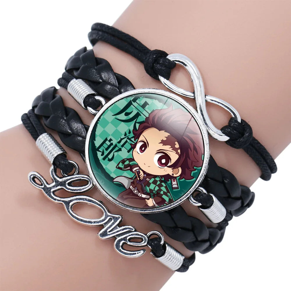 Anime Demon Slayer Braided Bracelet