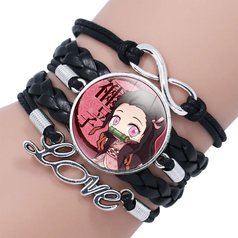 Anime Demon Slayer Braided Bracelet