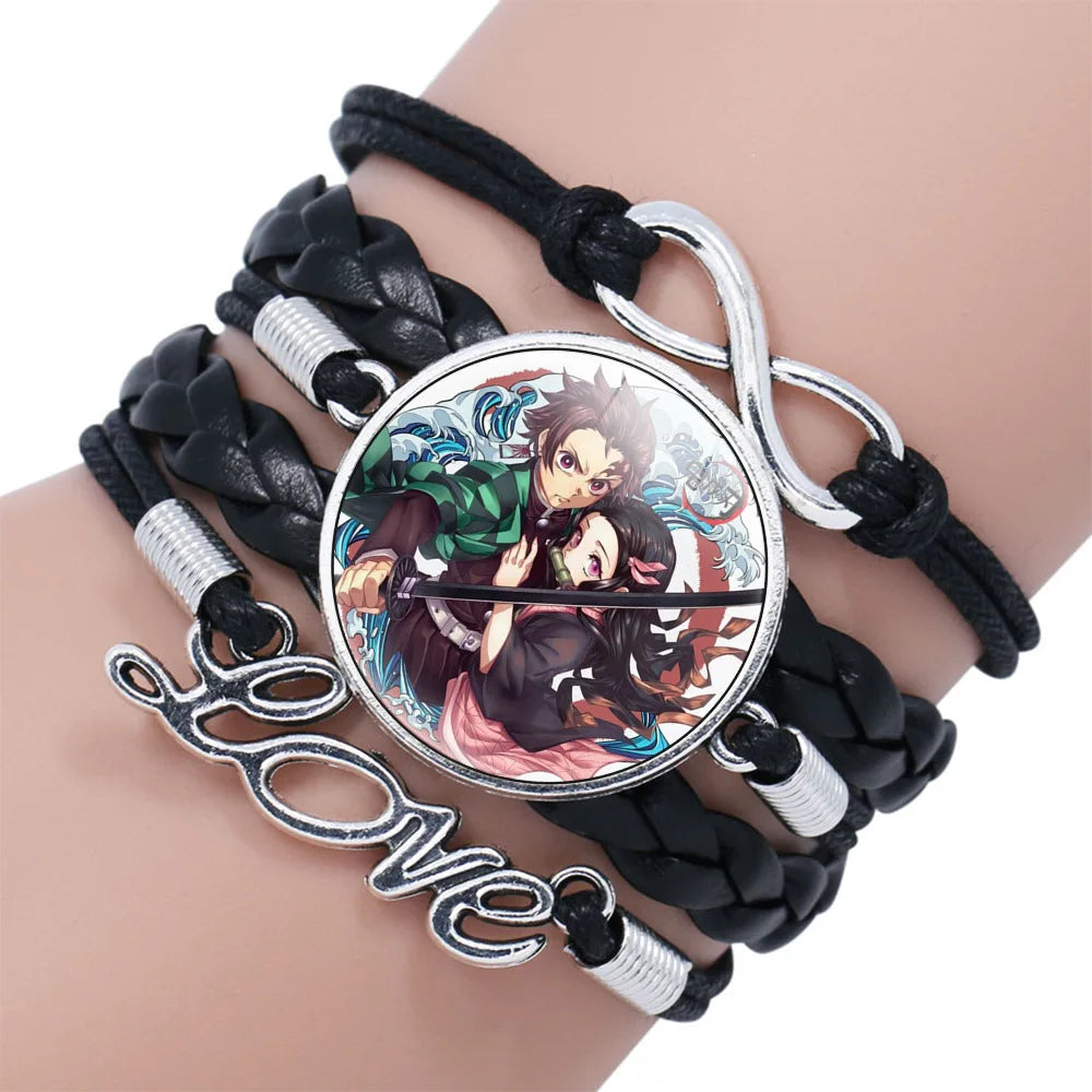 Anime Demon Slayer Braided Bracelet