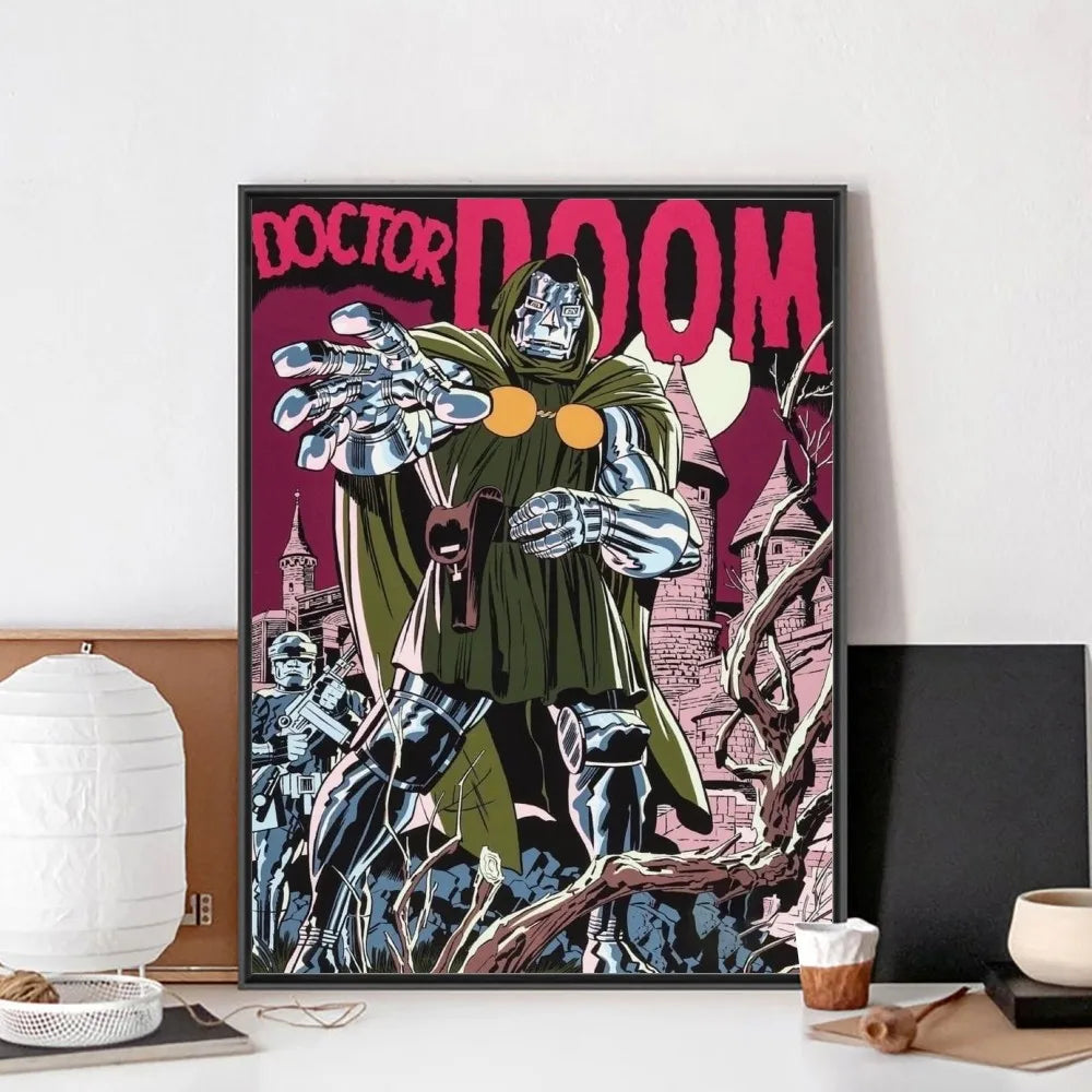 MF Doom Poster No Framed Poster Kraft Club Bar Paper Vintage Poster