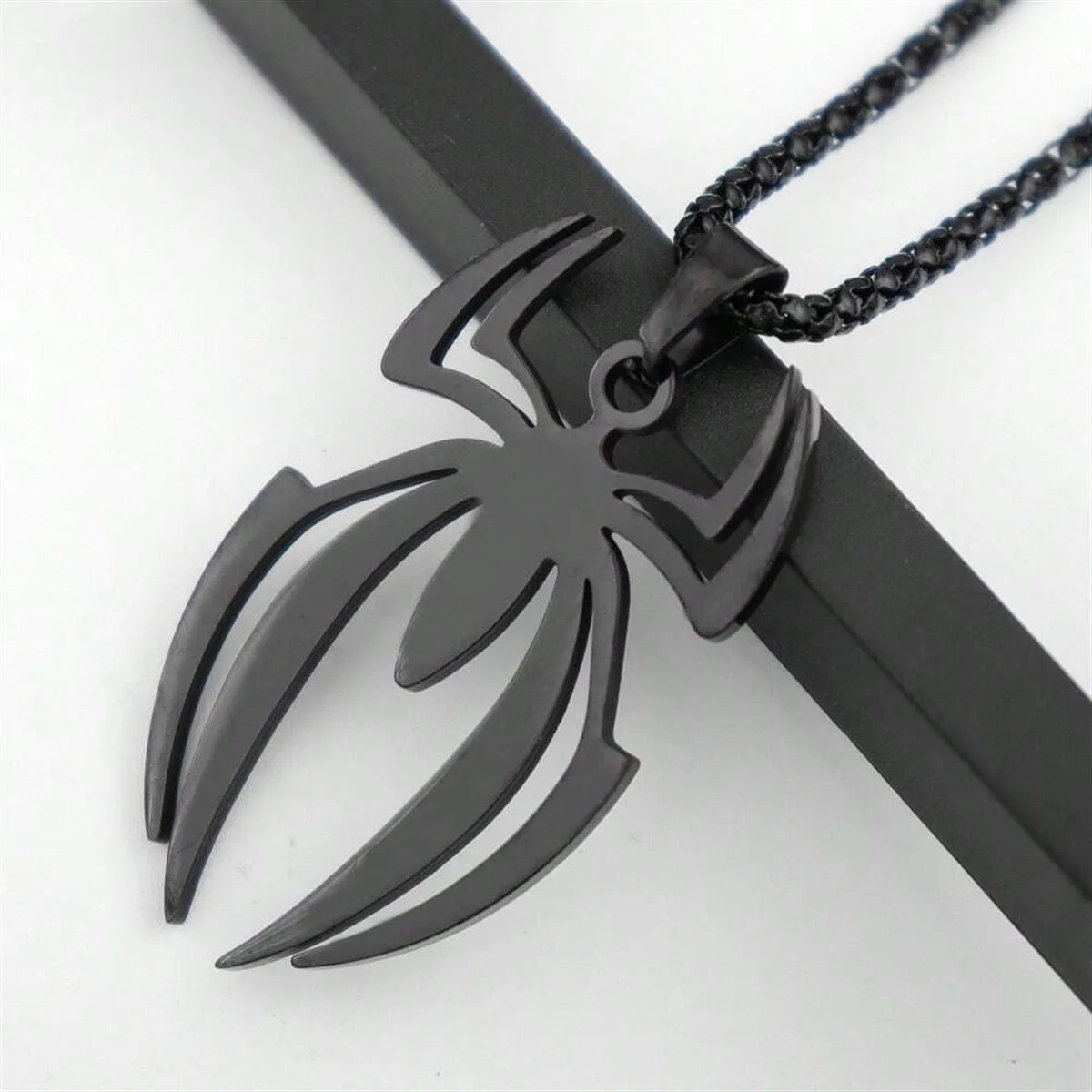 Superhero Spider Logo Cosplay Necklace