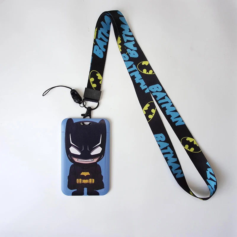 Anime Credential HolderCool Keychain Lanyard For Keys ID Card Sleeve Badge Holder Cartoon Keyring Neck