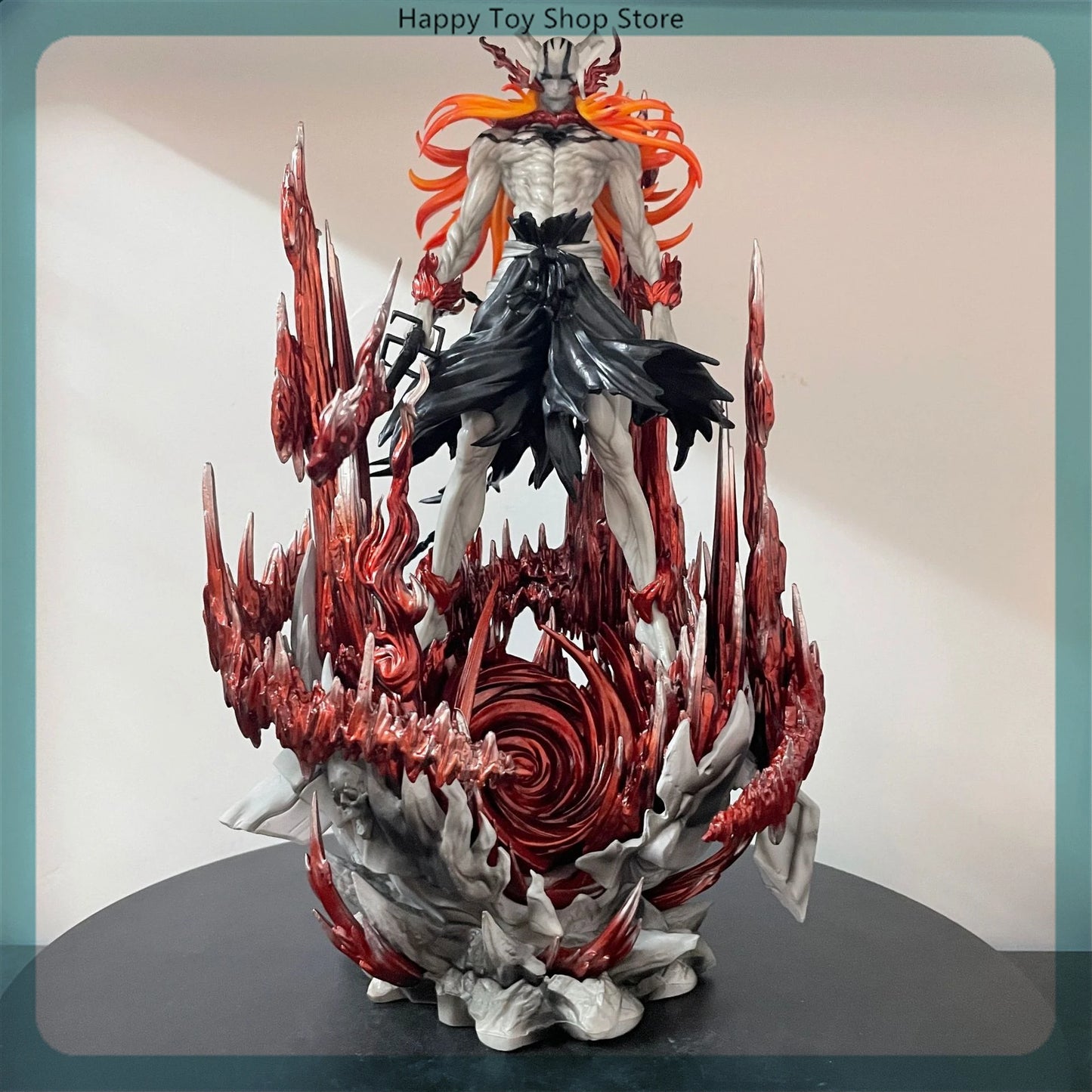 35cm Bleach Kurosaki Ichigo Hollowfication Ulquiorra Cifer Anime Figure Model