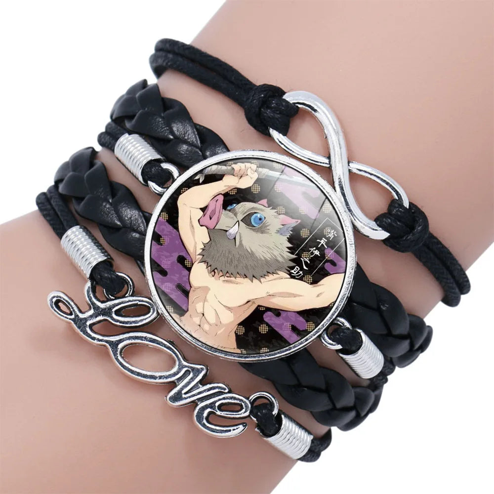 Anime Demon Slayer Braided Bracelet