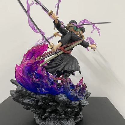 40cm Zoro  Wano Onigashima 9 Swords Style Action Figurine